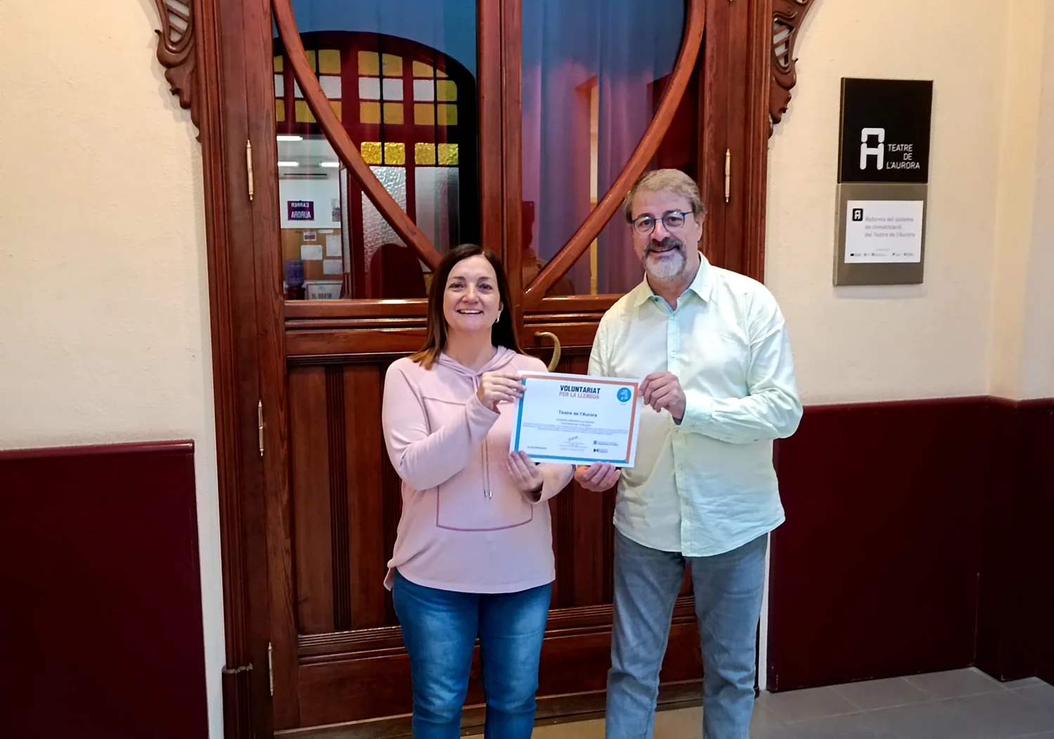 Nou acord entre el CNL Monstserrat i el Teatre de l'Aurora