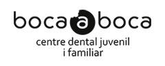Logotipo de la clínica dental juvenil y familiar Boca a boca