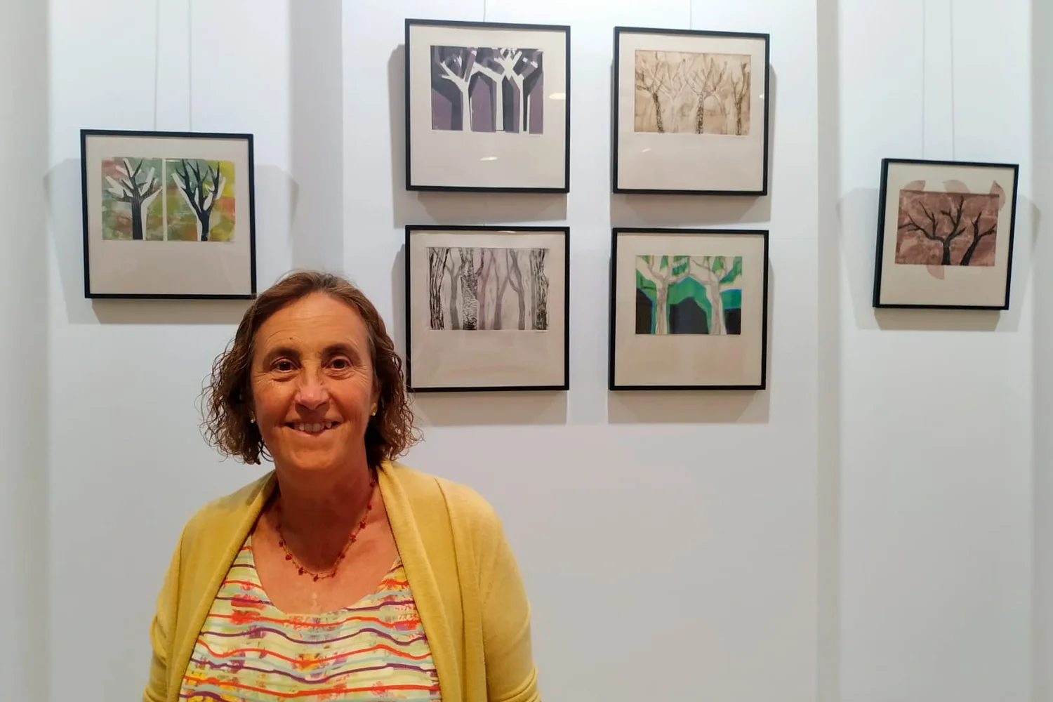 L'artista igualadina Montserrat Oliva