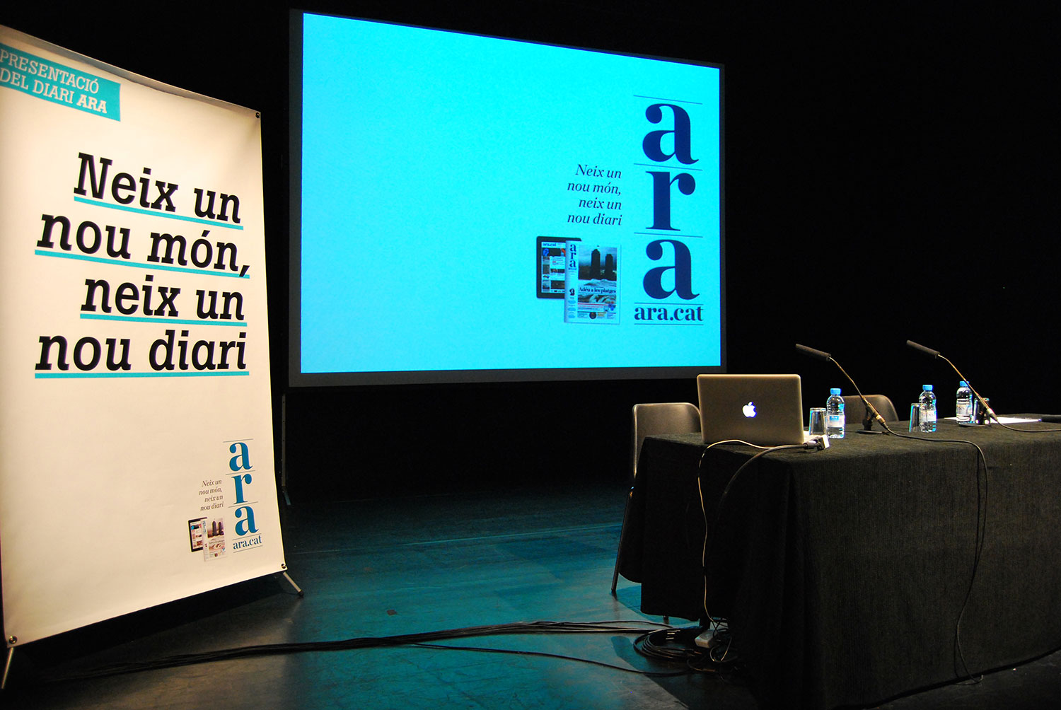 Xerrada al Teatre de l'Aurora