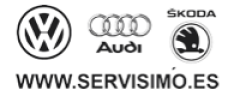 Logotip de l'empresa Servisimó, concessionària d'automòbils